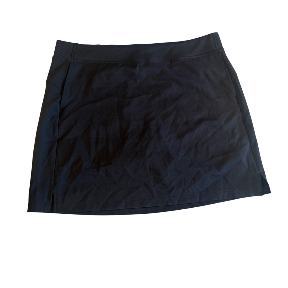 32 Degrees Cool Womens Black Athletic Skort Built In Shorts XL Activewear Golf